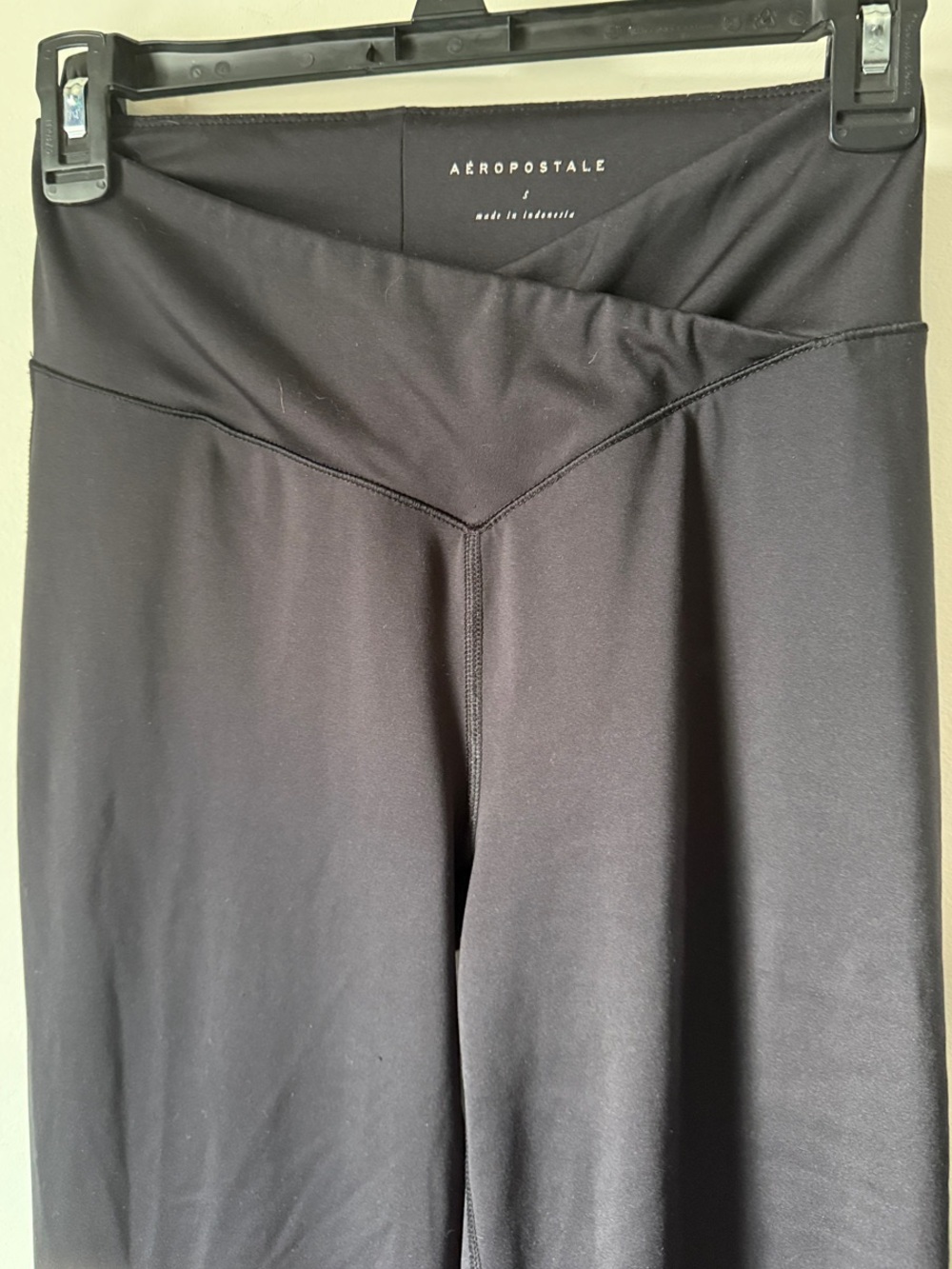 Aeropostale Black High-Waist Leggings